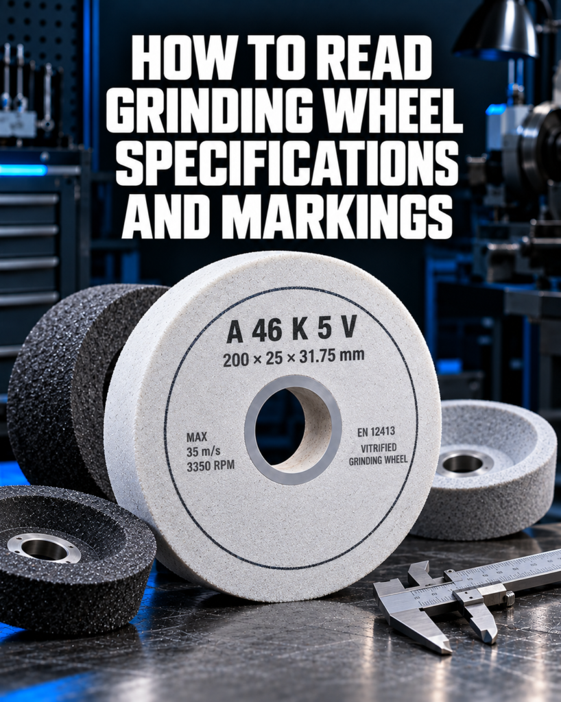 how to read grinding wheel specifications and markings